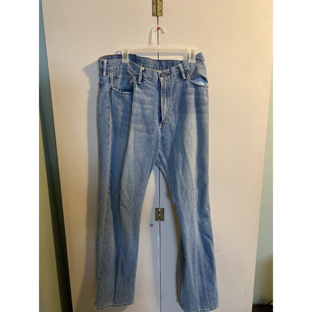 Polo Ralph Lauren Jeans Mens 36x34 Blue Classic Fit 867 Vintage 2009 Light Wash